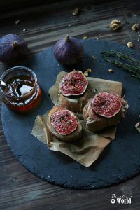 dinchensworld.de Foodblog > Rezept für Walnus-Ciabatta mit Feigen